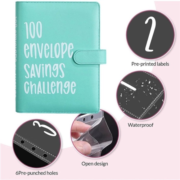 100 Day Envelope Challenge Budget Planner - Picture 2 of 6